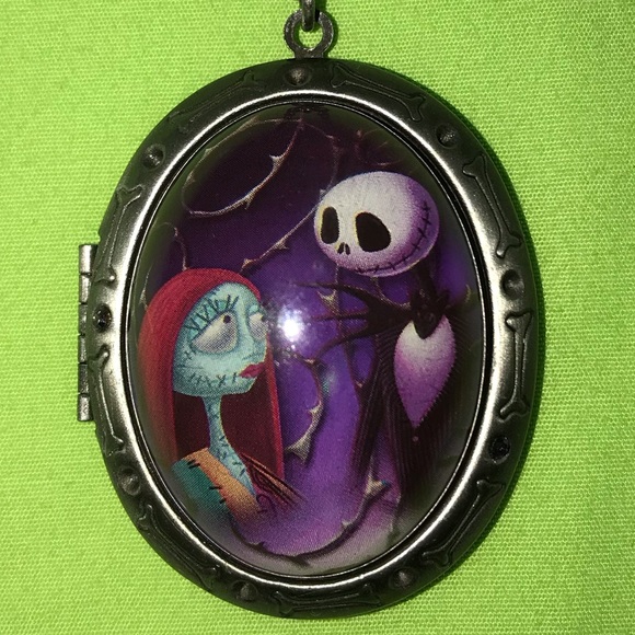 Disney Nightmare Before Christmas Locket Necklace - Picture 1 of 7